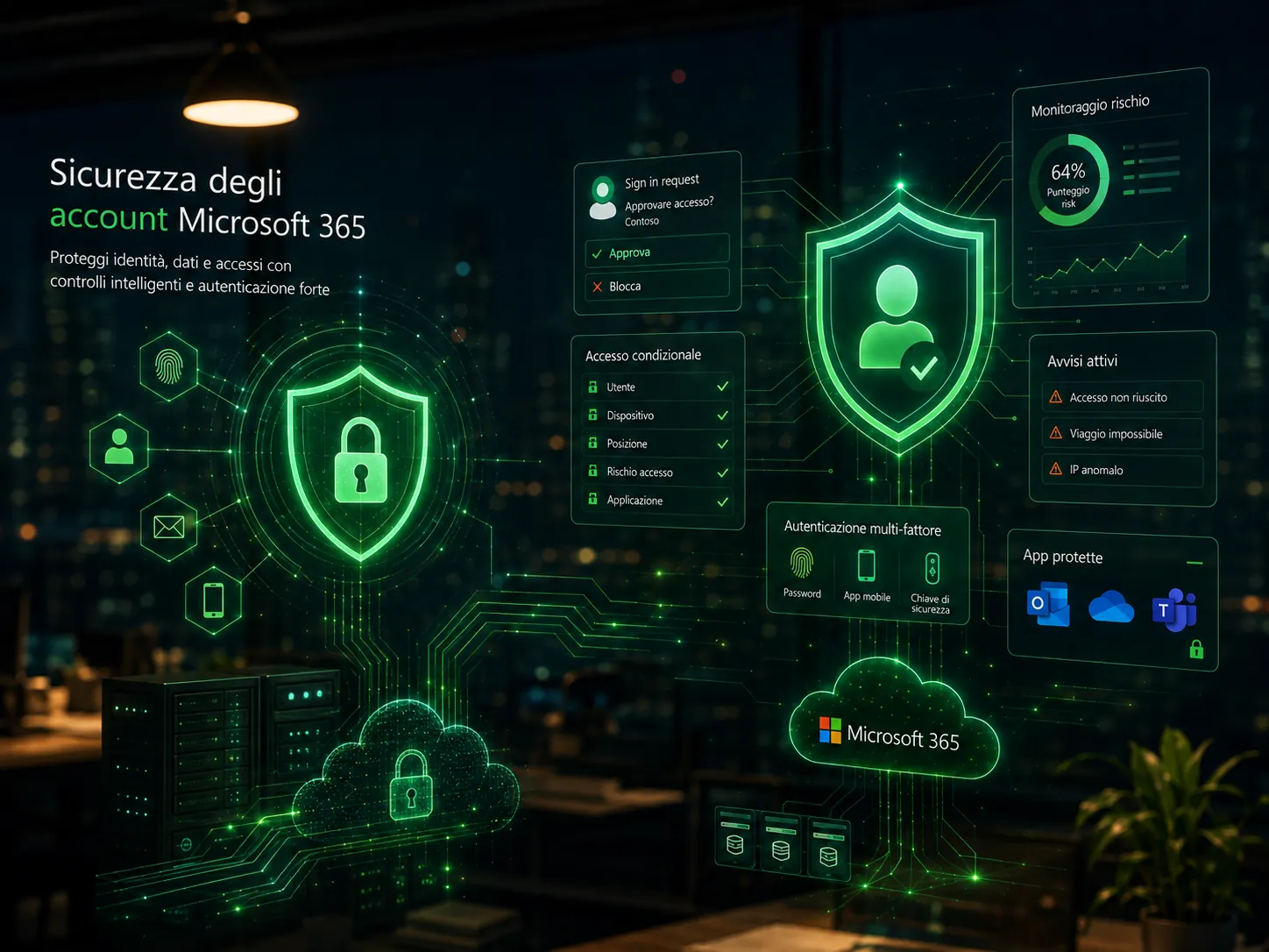 Sicurezza degli account Microsoft 365